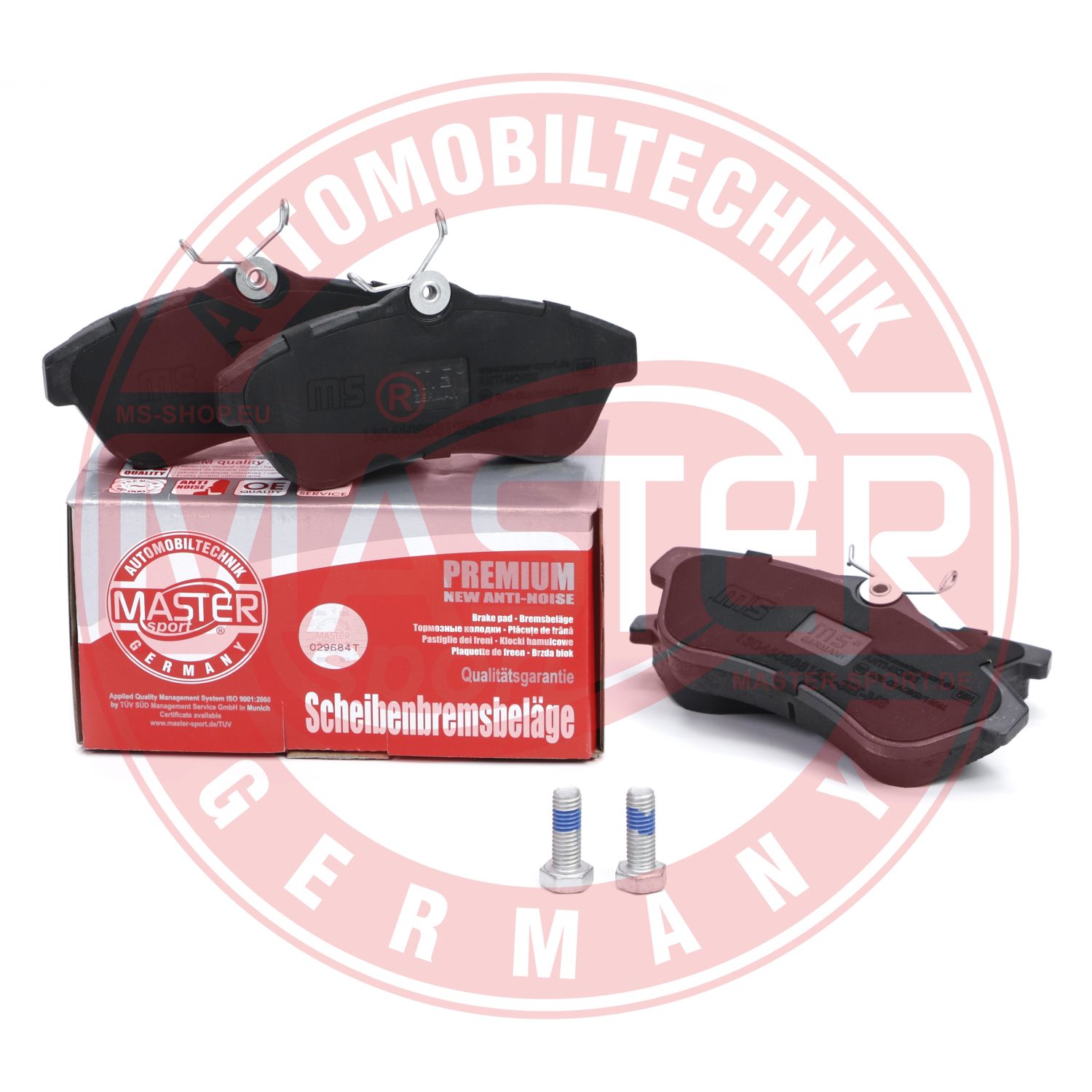 Placute frana MASTERSPORT GERMANY 13046028812N-SET-MS